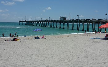 Venice Fishing Pier is a good place to look for fossil shark teeth