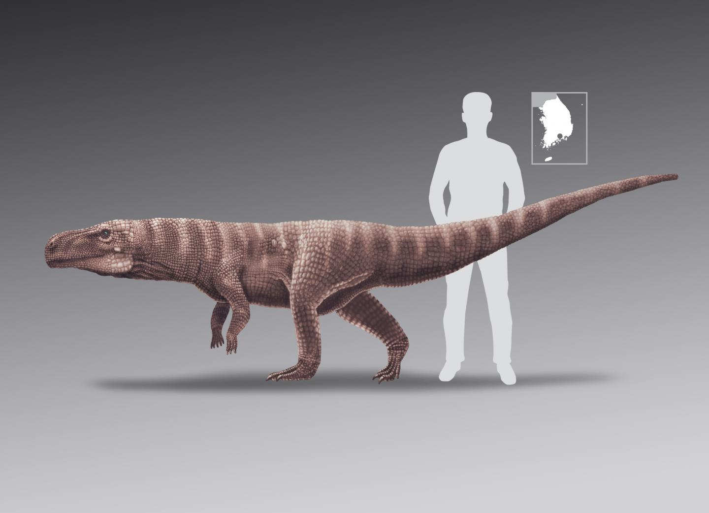 3D Printable Carnotaurus Running / Theropod Dinosaur / Ancient