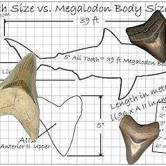 Shark Tooth Size Chart